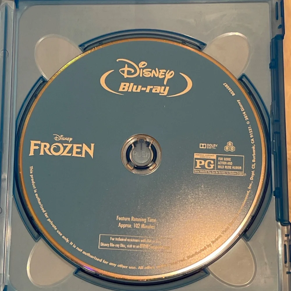 Disney Frozen Collectors Edition Blu-Ray - Picture 3 of 4
